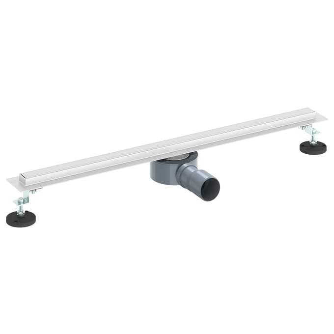vidaXL - 360° - Doucheafvoer - Met - Slim - Model - zilver - 70 - cm