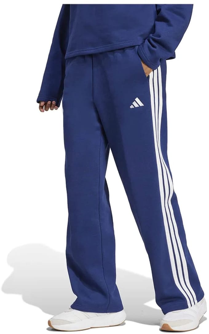 Adidas Essentials 3 Stripes Open-hem Fleece Joggers Blauw M / Regular Vrouw