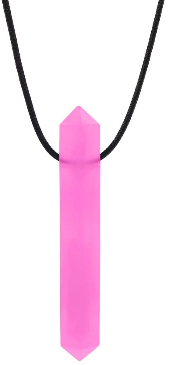 ARK Therapeutic kauwketting sensorisch speelgoed roze voor kinderen.
