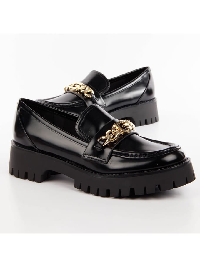 Leren damespantoffels Guess Almosty