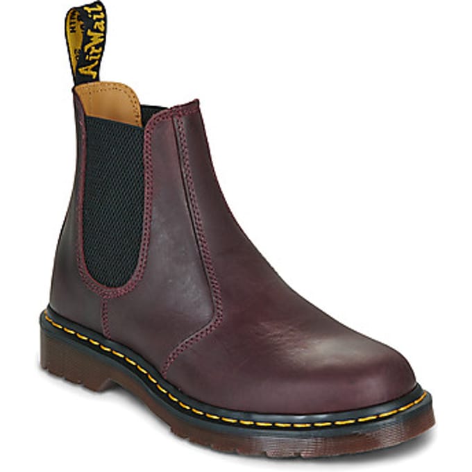 Laarzen Dr. Martens 2976 YS CHERRY RED CRAZY HORSE