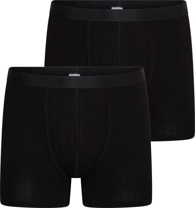 Beeren heren boxershorts Dylan met gulp - 2-pack - maat L - zwart