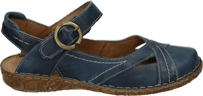 Schneider - 401 - Dames veterschoenen - Kleur: Blauw - Maat: