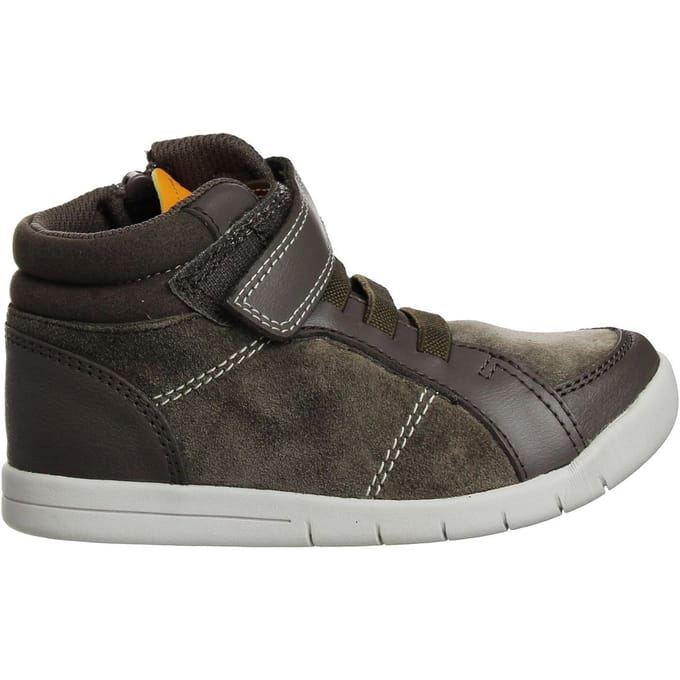 Clarks Emery Beat Bruine Kinderschoenen