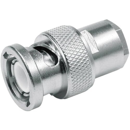 Telegärtner 100023337 100023337 BNC-connector Stekker, recht 50 Ω 1 stuk(s)