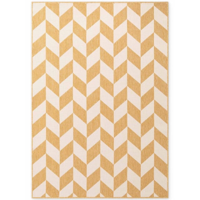 Ted Baker Haringey buitenkleed Terrick Oker Wit - 160 x 230 cm - (M)