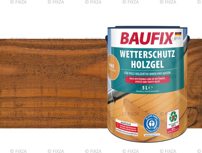 BAUFIX Weerbeschermende houtgel 5 liter (Grenen)