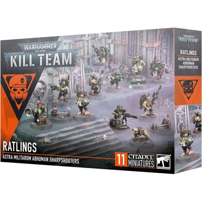 Beeldje Games Workshop Warhammer 40k - Kill Team : Ratlings (2024) (x11)