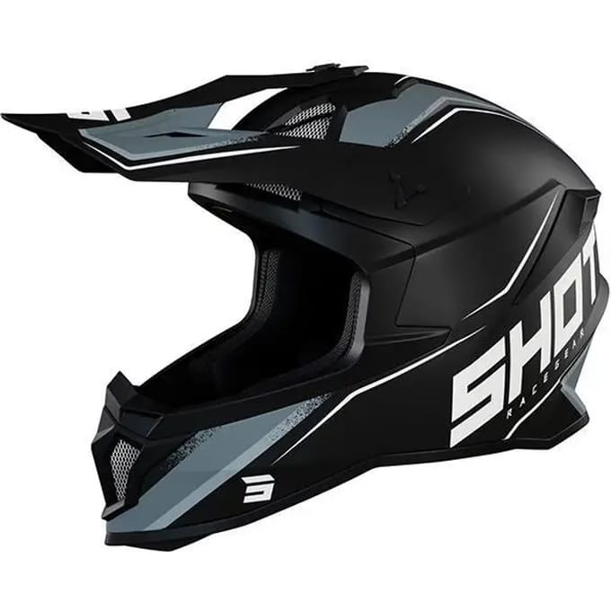 Motorhelm Shot Race Gear Lite Prism