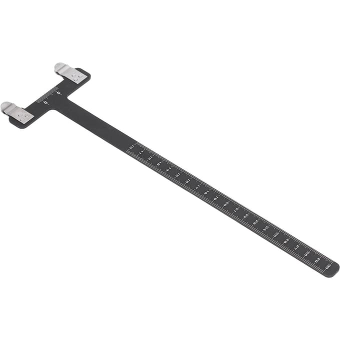 Boogpees T-vormige Vierkant Liniaal Pees Meetinstrument voor Compoundboog Recurveboog