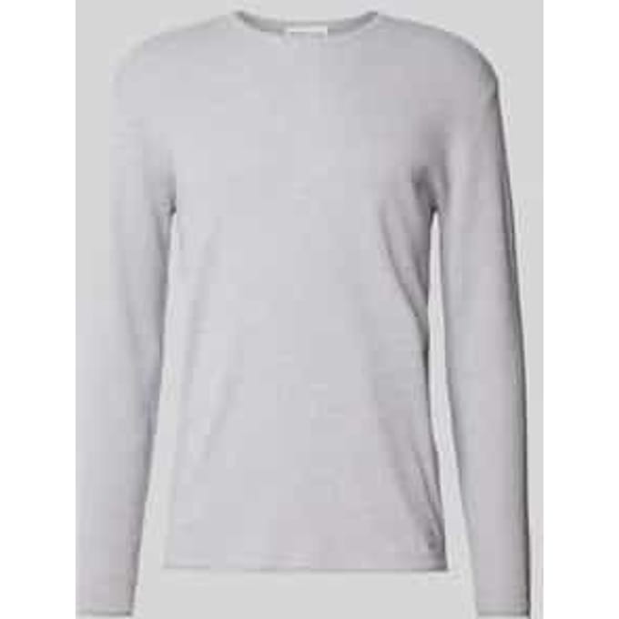 Regular fit gebreide pullover van katoen