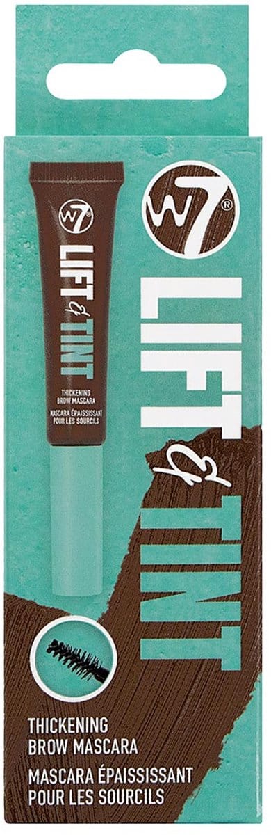 W7 Lift & Tint Thickening Brow Mascara - Dark Brown