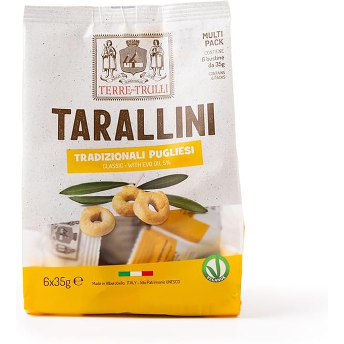 Union Wine Pairing Tarallini Snack Original 35g x 6 Paquets white