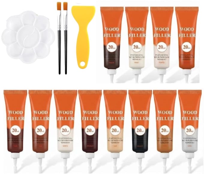 MKSS® Laminaat Reparatieset - Laminaatvuller - Vuller - Stiften Set