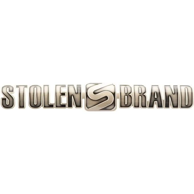 Metalen stickers Stolen Brand
