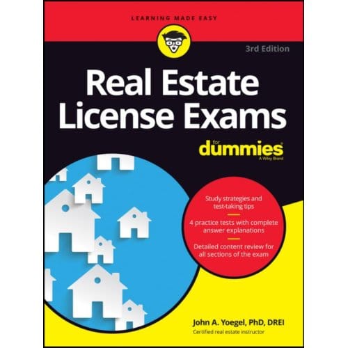 Real Estate License Exams For Dummies - John A. Yoegel