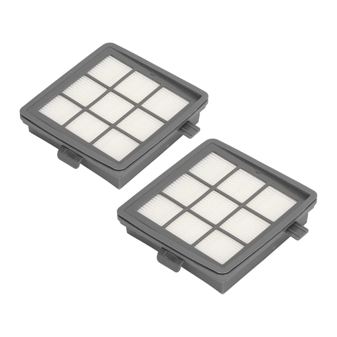 2 stuks Hoge Efficiëntie Partikelfilter Vervangingsset Stofdicht Stofzuiger Schrobber Filter voor white
