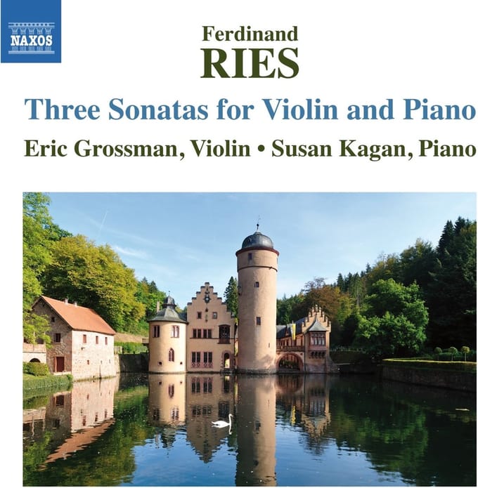 Eric Grossman & Susan Kagan - Three Sonatas For Violin And Piano (CD)