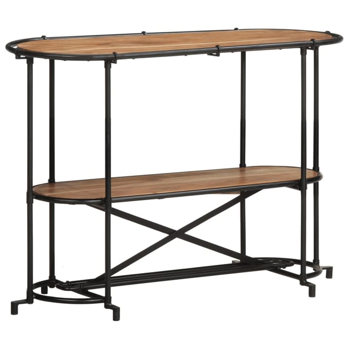 vidaXL - Wandtafel - 110x42x76 - cm - massief - acaciahout