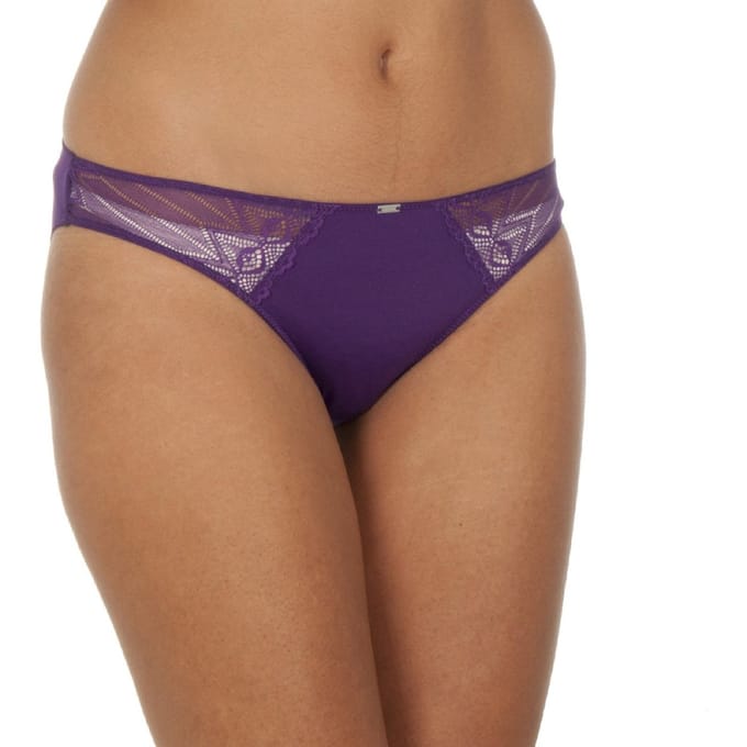 Transparante kanten taille slip 1387902515 vrouwen