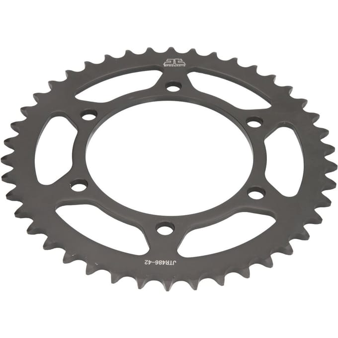 Standaard stalen motor tandwiel JT Sprockets 520 Kawasaki GPX 250 R (EX250F) 42T