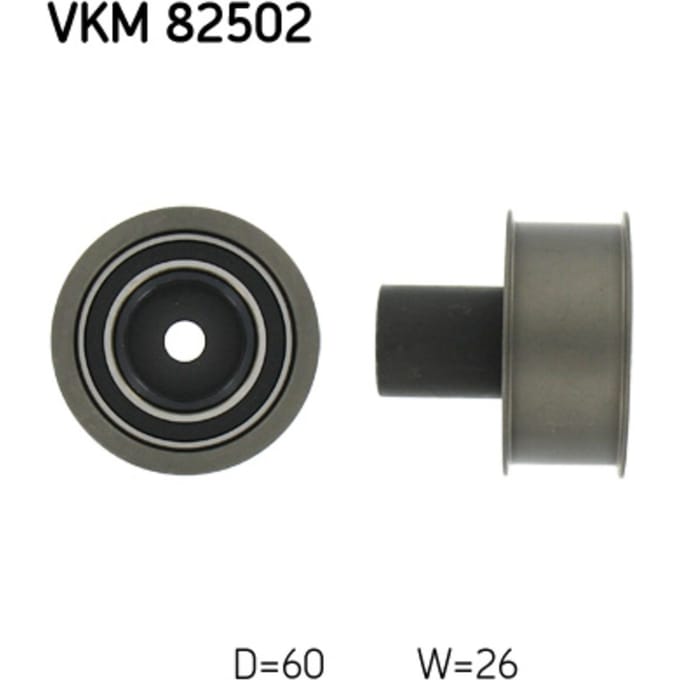 Geleiderol, distributieriem SKF VKM 82502