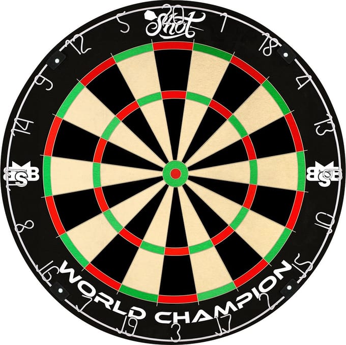 Shot Michael Smith Competition Dartboard - Darts
