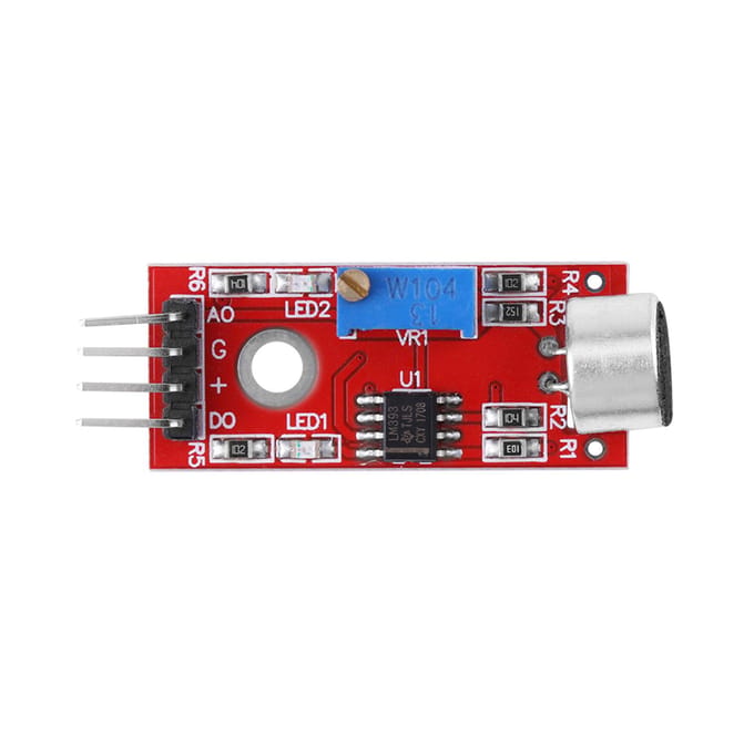 Microfoon met Hoge Gevoeligheid Audio Versterker Module Uitgang 20dB Versterking Laag Ruisniveau DC 3.3V5V