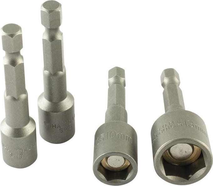 Ivana Bit Dopsleutel 1/4" Zeskant Magnetische Stift 8x55mm