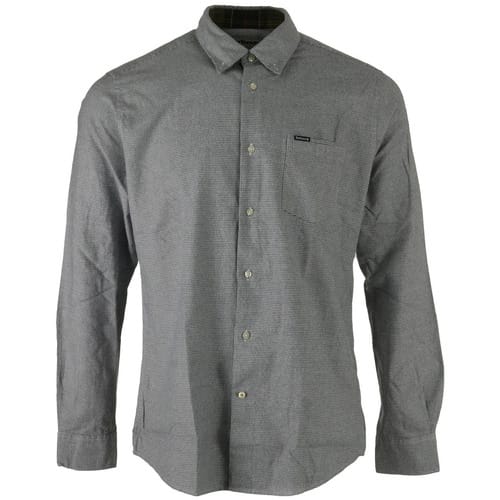 Overhemd Lange Mouw Barbour Turner Tailored Houndstooth Shirt