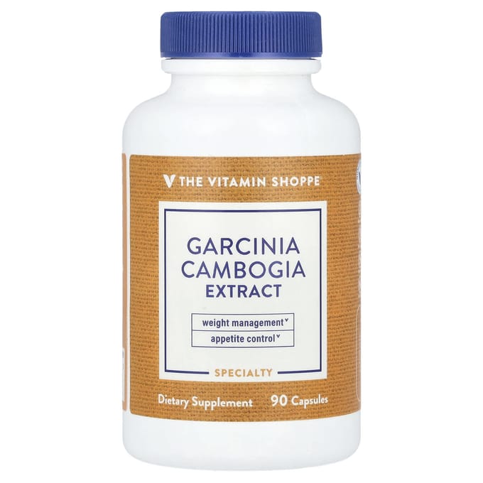 The Vitamin Shoppe, extrait de garcinia, 90 gélules