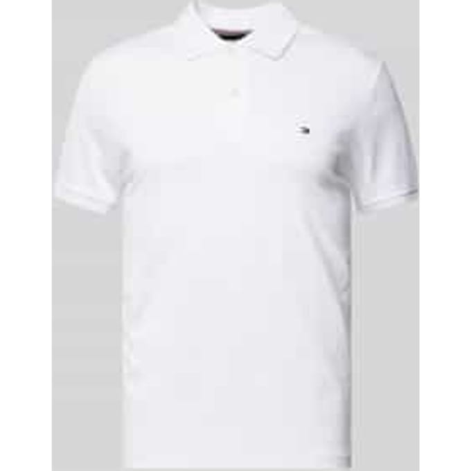 Regular fit poloshirt met logostitching