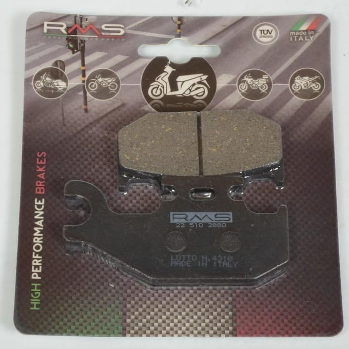 rms remblok voor suzuki 500 kingquad 2012 am46a / av nieuw
