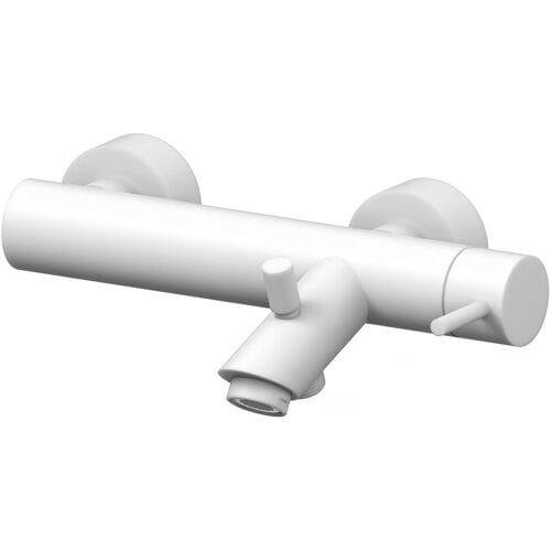 Kronenbach Lima 2.0 White bath filler mixer exposed 100.1100WMKB