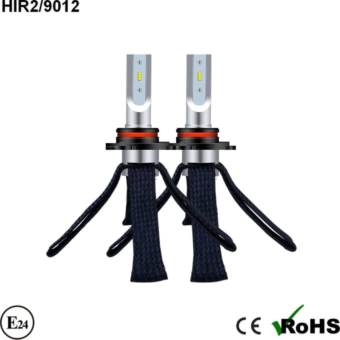 HIr2-9012 Set Led G10J koplampen set 12.000 lumen flex E-keur