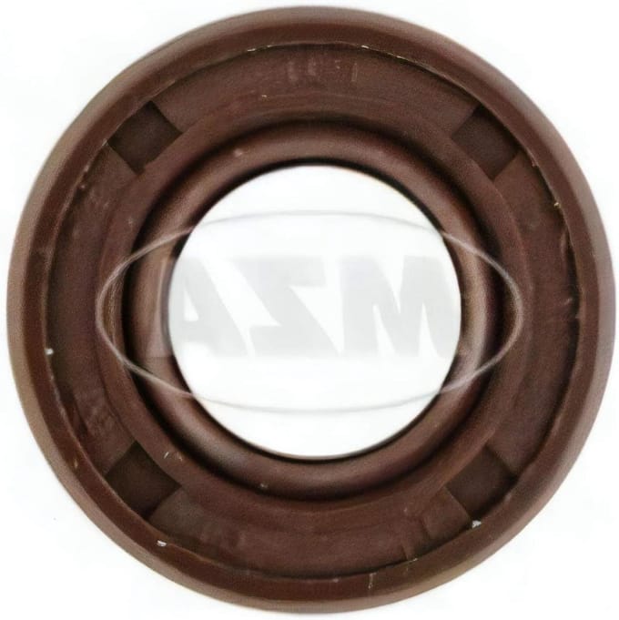 Asafdichting - Lippakking - Oliekeerring - Met stoflip - 10x19x8 mm - Bruin