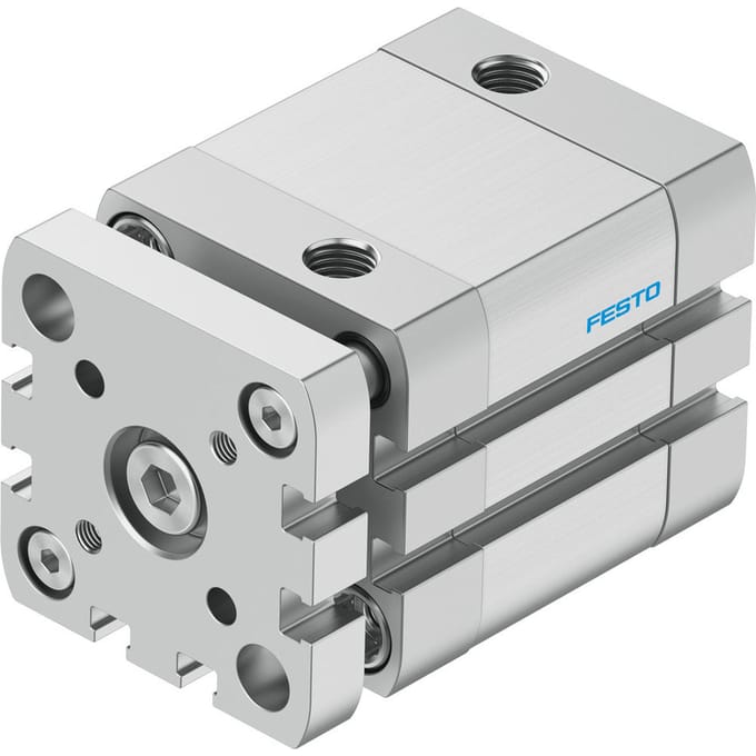 Festo Compacte Cilinder 40mm Boring 20mm Slag ISO 21287 Dubbelwerkend - 554251 - P2DP9