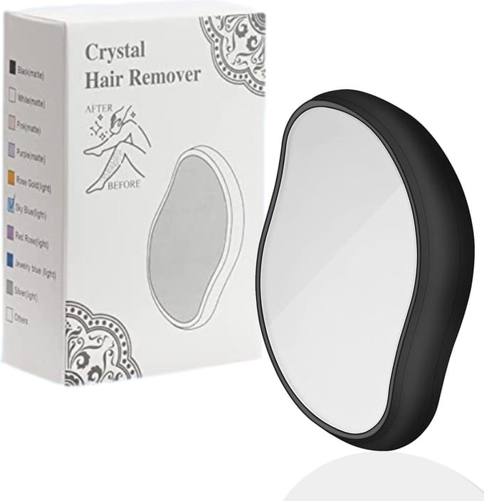 Crystal Hair removal - Kristalpad - Haarverwijderaar - Ontharing - Epilator - Ladyshave - Scrubi - Ontharingspad