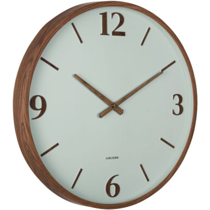 Karlsson - Wall Clock Detalle Large - Groen - Ø50,8cm