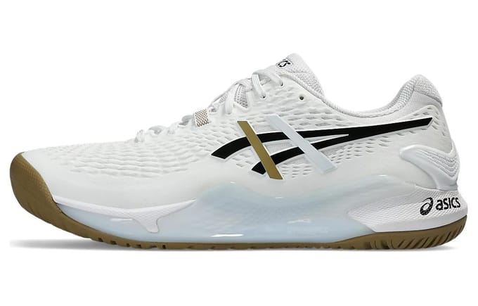 BOSS x Matteo Berrettini x ASICS Gel Resolution 9 'White Camel' 48 white