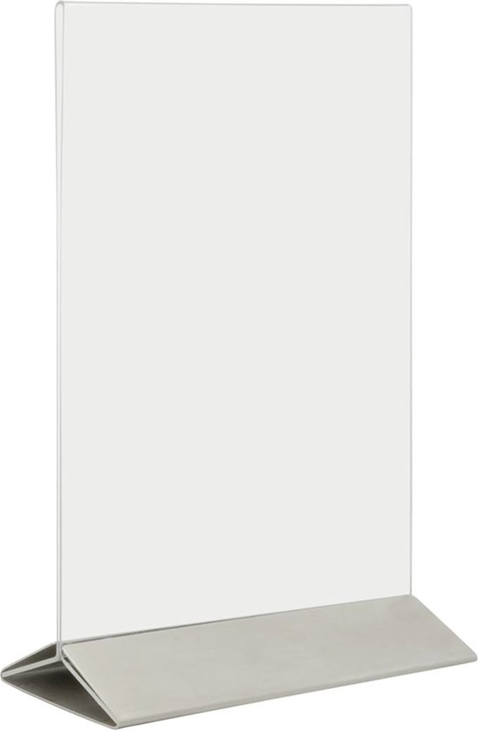 Securit® A5 roestvrijstalen posterlijst