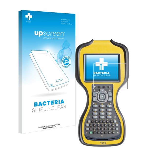 upscreen - Screenprotector voor Trimble TSC3 - Folie Beschermfolie transparant antibacterieel