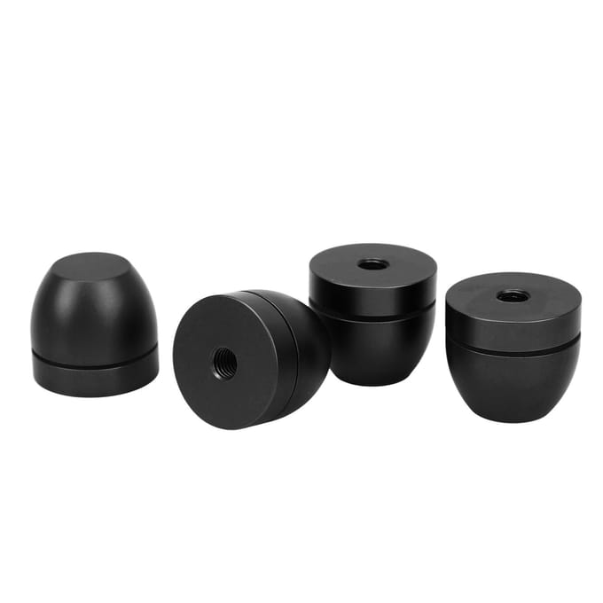 Luidspreker Isolatie Stand Voeten Set Aluminiumlegering Versterker Basis Pads Audio Schokabsorptie Pads
