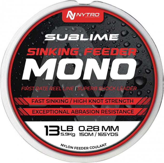 Nytro - Lijn nylon Sublime Sinking Feeder Mono - Nytro