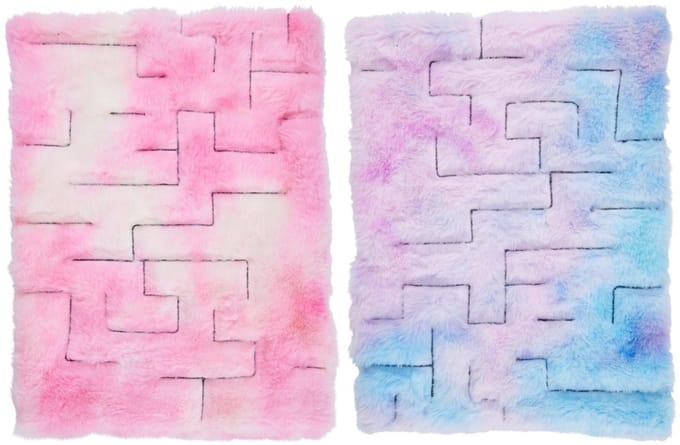 Fluffy maze 33x24x1cm PLU