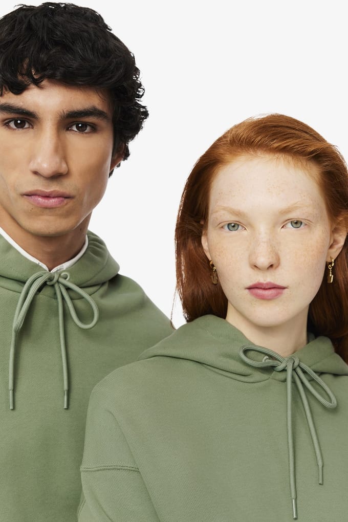 Lacoste Unisex Sweatshirt Thyme Größe: XXS | Kaputzenpullis Outlet | Unisex