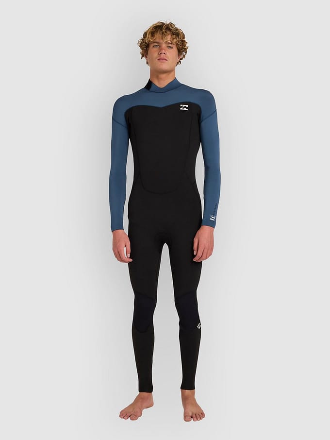 2026 Billabong Heren Absolute Core 4/3mm Rug Ritssluiting Wetsuit ABYW