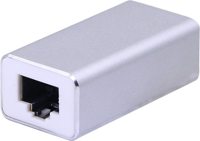 RJ45 LAN Koppeling Gigabit Ethernet Adapter Vrouwelijk naar Vrouwelijk voor Cat7 Cat6 Cat5e