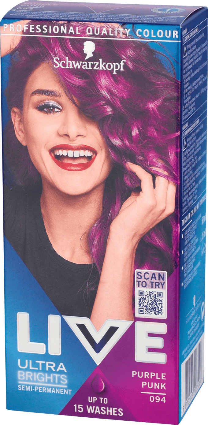 Schwarzkopf Live Ultra Brights 94 Purple Punk 1 pcs