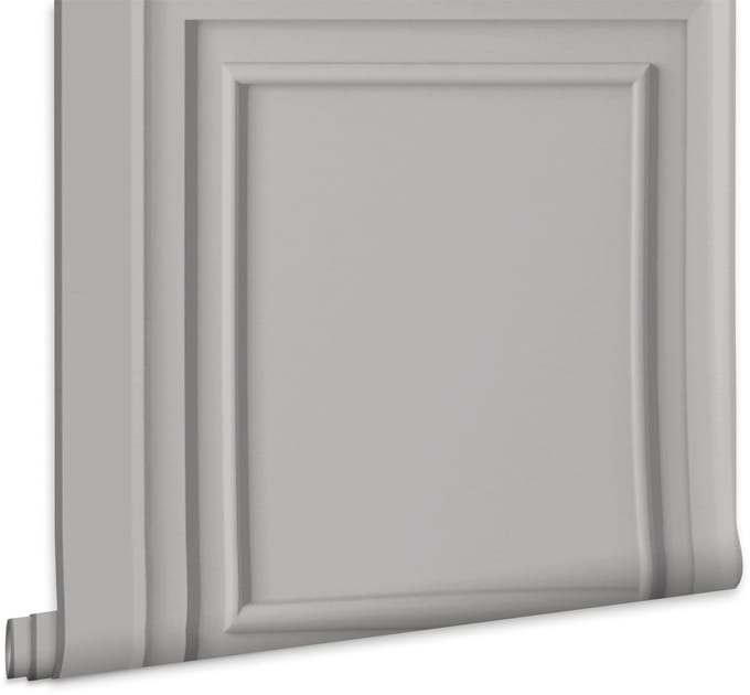 Laura Ashley Redbrook Wood Panel Behang - Houten Panelen - 10mx52cm - Grijs